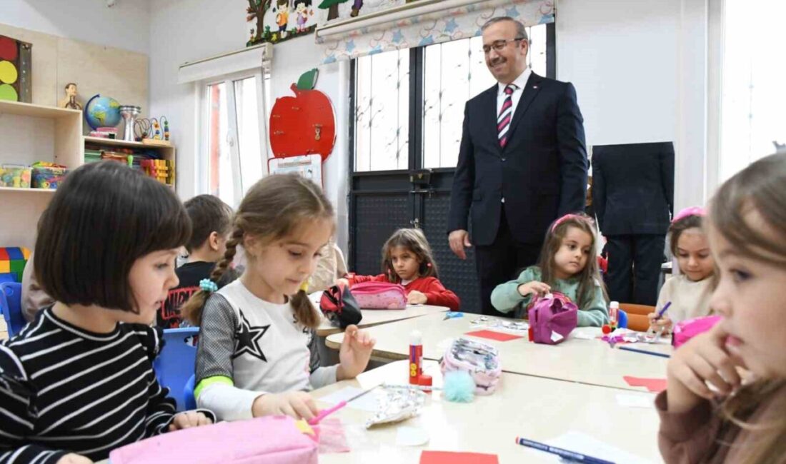 Eskişehir Milli Eğitim Müdürü Sinan Aydın, Avukat Mail Büyükerman Anaokulu’nu ziyaret ederek eğitim ortamlarını inceledi Eskişehir İl Milli Eğitim Müdürü Sinan Aydın, Avukat Mail Büyükerman