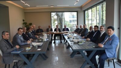 Manisa'da Salihli İlçe Müftülüğü'nün ev sahipliğinde gerçekleştirilen aylık İlçe Müftüleri