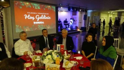 Özel İmperial Hastanesi, yılsonu yemeğinde doktorlar, ortaklar ve personeli bir