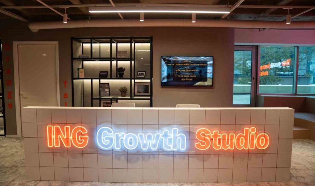 ING Türkiye, Çalışanların Gelişimini Destekleyen Growth Studio’yu Açtı ING Türkiye, kültürel dönüşüm stratejisi kapsamında Growth Studio'yu açarak öğrenmeyi