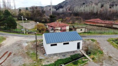 İnönü Belediyesi, Aşağıkuzfındık mahallesindeki eski halı yıkama yerini yenileyerek yeniden