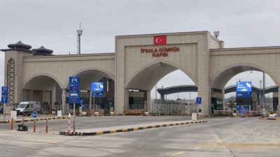 Yunan çiftçilerin 7 gündür süren protestoları, Edirne İpsala Sınır Kapısı