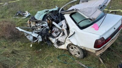 İzmir’in Menderes ilçesinde sabah saatlerinde meydana gelen trafik kazasında, Cemalettin