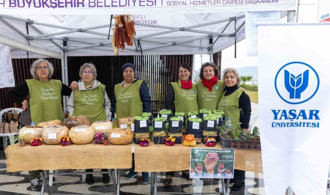 10. Dünya Gönüllüler Günü etkinliği, Yaşar Üniversitesi’nin önderliğinde İzmir’de gerçekleştirildi.