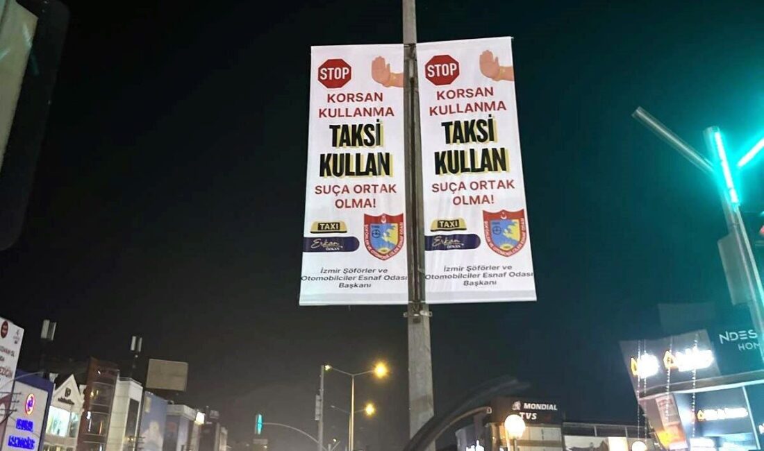 İzmir Şoförler ve Otomobilciler Esnaf Odası Başkanı Erkan Özkan, korsan