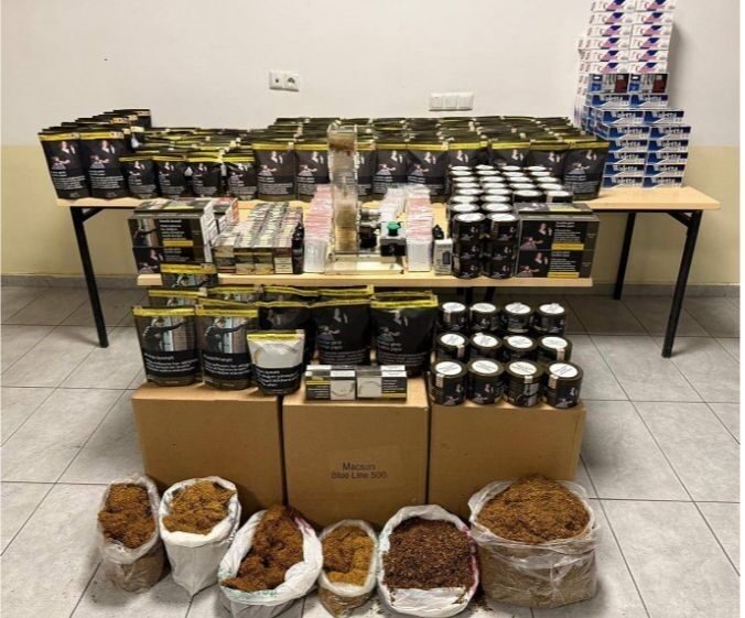 Bolu İl Jandarma Komutanlığı, kaçak tütün ve makaronlara yönelik düzenlediği