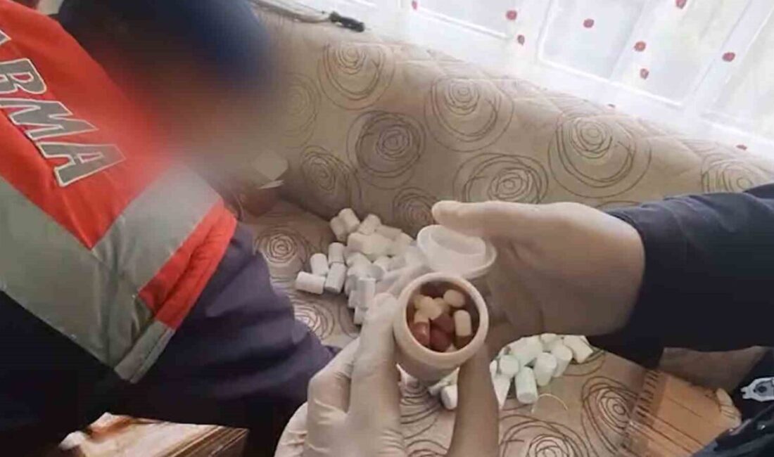 Kırıkkale’de Jandarma Ekiplerinin Operasyonunda Yüklü Miktarda Uyuşturucu ve Silah Ele Geçirildi Kırıkkale'de jandarma, M.İ. (52)'nin evine yaptığı operasyonda 8 bin 252