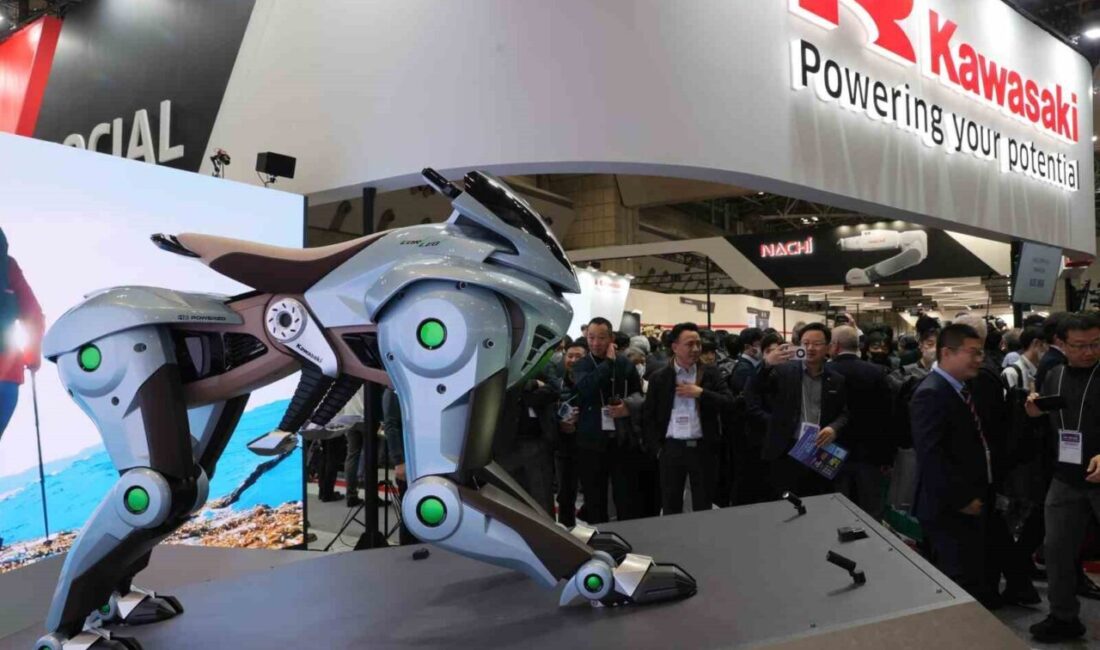 Japonya'daki Uluslararası Robot Fuarı (IREX), 26. kez teknoloji harikası robotları