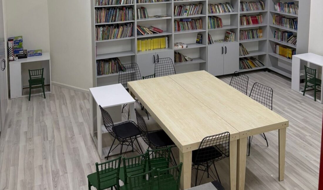 Denizli’nin Buldan ilçesinde, hayırsever İrfan Can Mersin’in katkılarıyla Kadıköy İlkokul