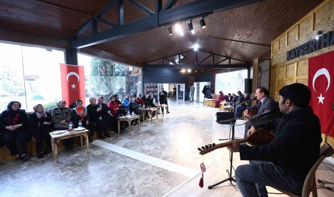 Kayseri’de Kadın Muhtarlar, Seçme ve Seçilme Hakkının 91. Yıl Dönümünde Bir Araya Geldi Kayseri Büyükşehir Belediyesi, 33 kadın muhtarı, Türk kadınının seçme ve