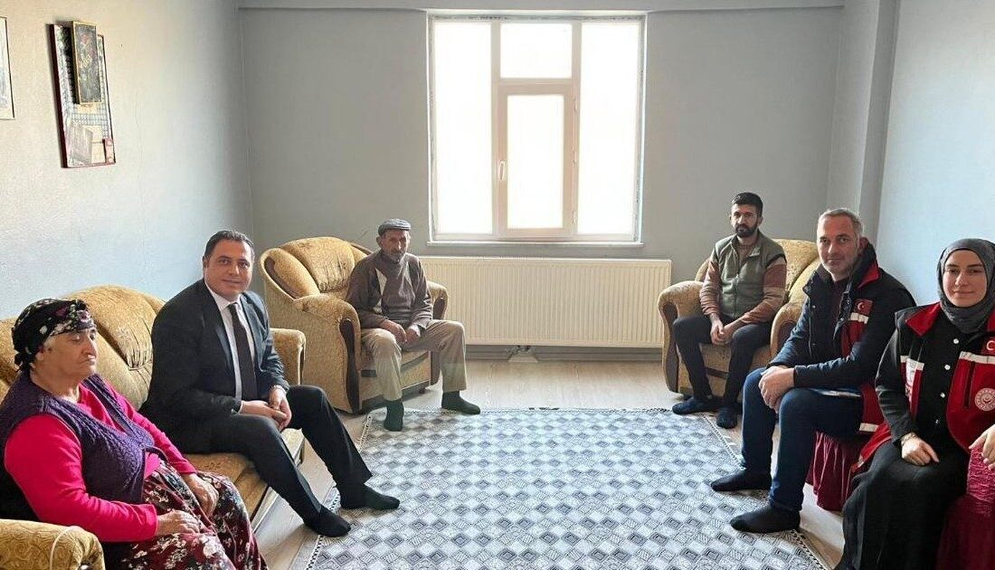 Kars'ın Kağızman ilçesinde Aile ve Sosyal Hizmetler İl Müdürü Mustafa