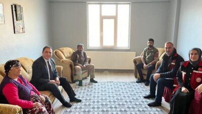 Kars'ın Kağızman ilçesinde Aile ve Sosyal Hizmetler İl Müdürü Mustafa