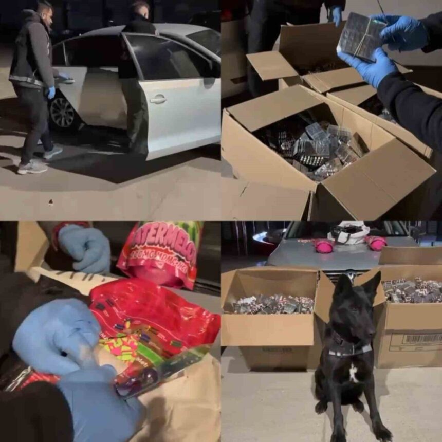 Kahramanmaraş’ta polisin operasyonunda 20 milyon TL değerinde 170 bin uyuşturucu hap ele geçirildi, 2 kişi tutuklandı.