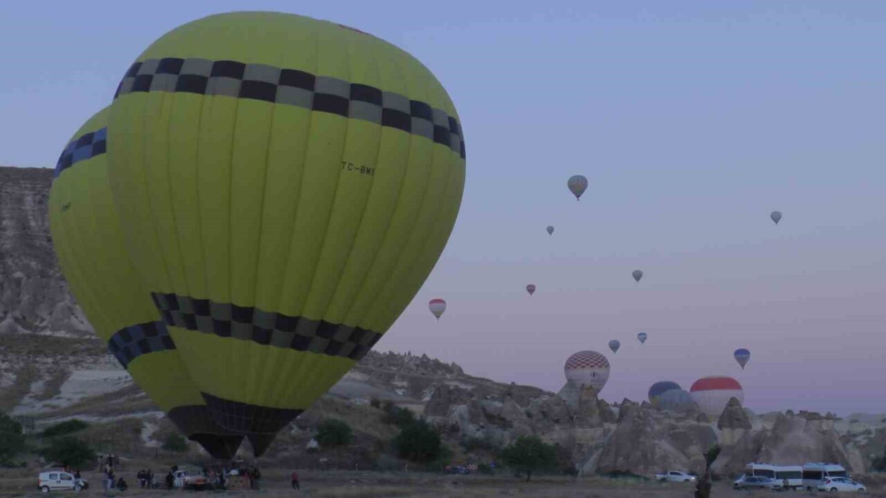 Kapadokya’da Sıcak Hava Balonları Dört Gündür Uçuş Yapamıyor