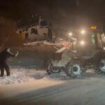 Kayseri’nin Hacılar ilçesinde yoldan çıkan otomobildeki 3 kişi kurtarıldı.