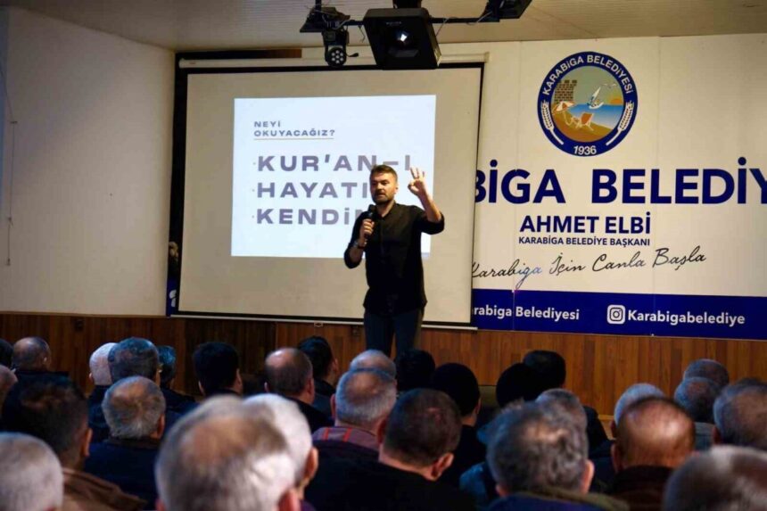 Karabiga’da Altıncı Mekke’nin Fethi Programı, Kur’an tilavetleriyle birlik ve kardeşlik duygularını canlandırdı.