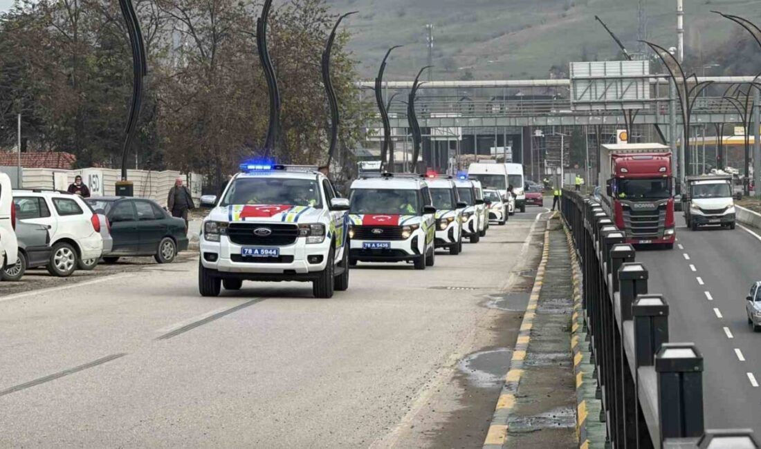Karabük'te güvenlik hizmetlerini güçlendirmek amacıyla İçişleri Bakanlığı tarafından İl Emniyet