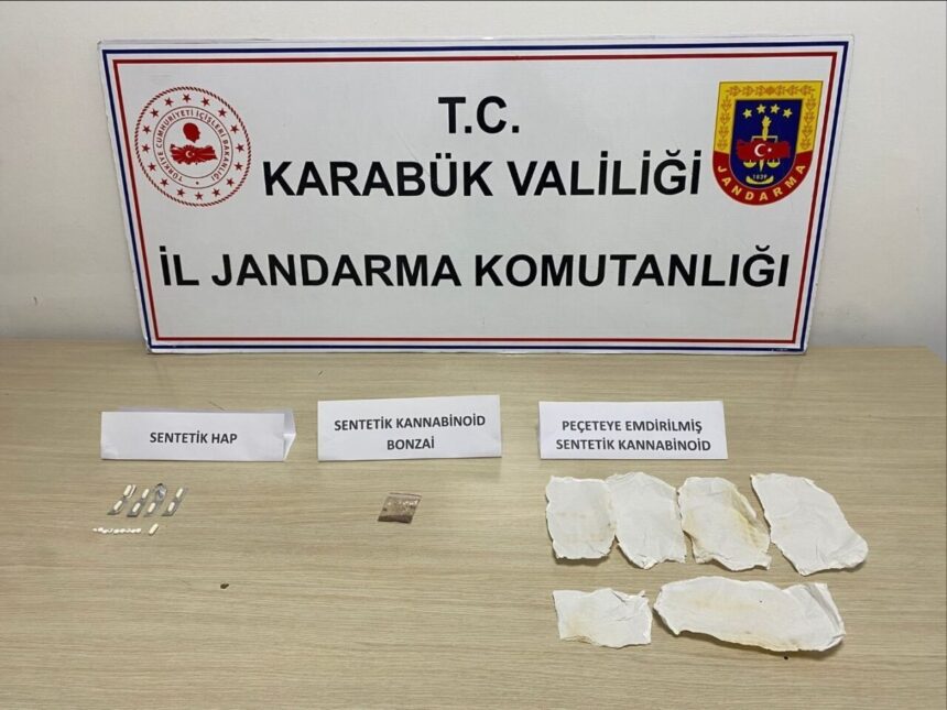 Karabük’te uyuşturucu operasyonu: 2 kişi gözaltına alındı.