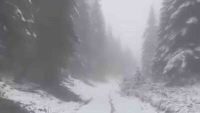 Karabük'te yüksek kesimlerdeki kar yağışı sürüyor. Meteoroloji'nin uyarıları sonrasında Ovacık'ın