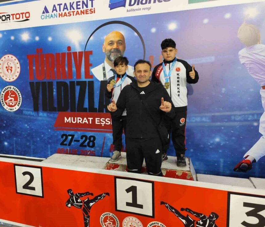 Karakaş Spor Kulübü, Türkiye Karate Premier Ligi 2. Etabı’nda toplam 41 madalya kazandı.