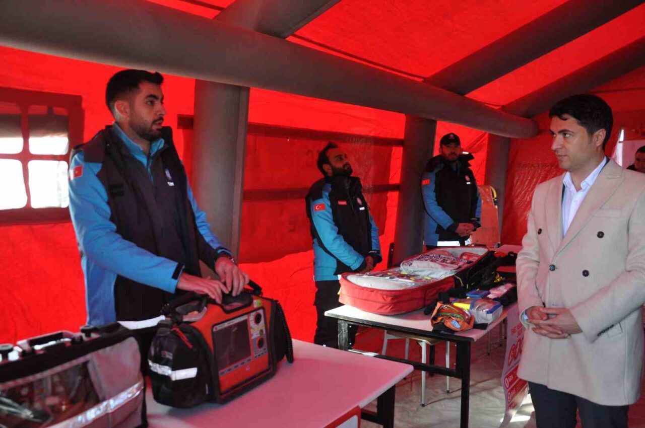 Kars Vali Vekili Aydın Göçer, 1-7 Aralık 112 Acil Sağlık