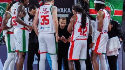 Karşıyaka Basketbol, 10. hafta maçında Beşiktaş'a yenildi ve Büyükçekmece Basketbol'un