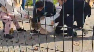 Kartal Anadolu Adalet Sarayı önünde iki aile arasında sebebi henüz