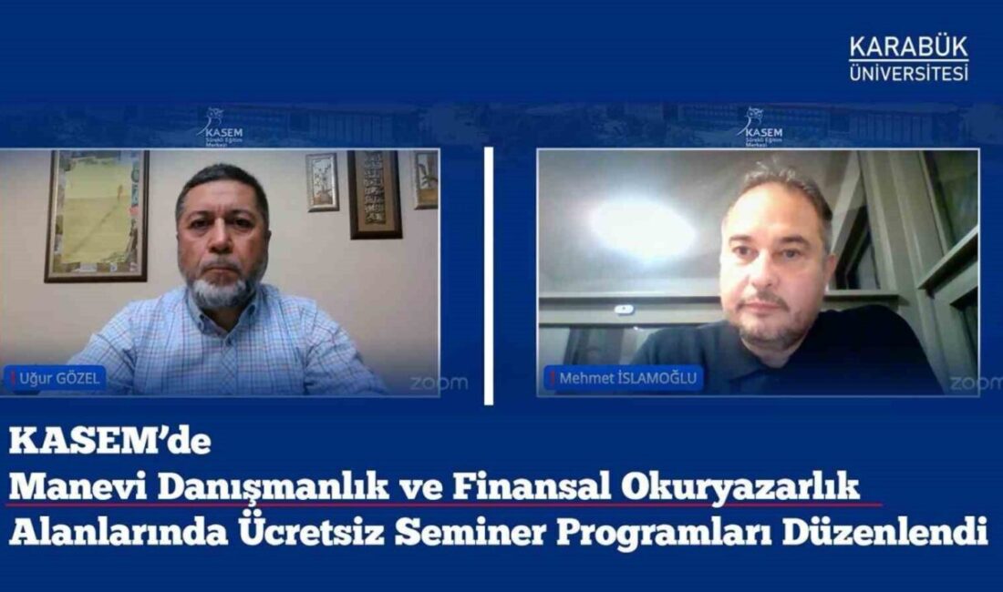 Karabük Üniversitesi Sürekli Eğitim Uygulama ve Araştırma Merkezi, "Finansal Okuryazarlık"