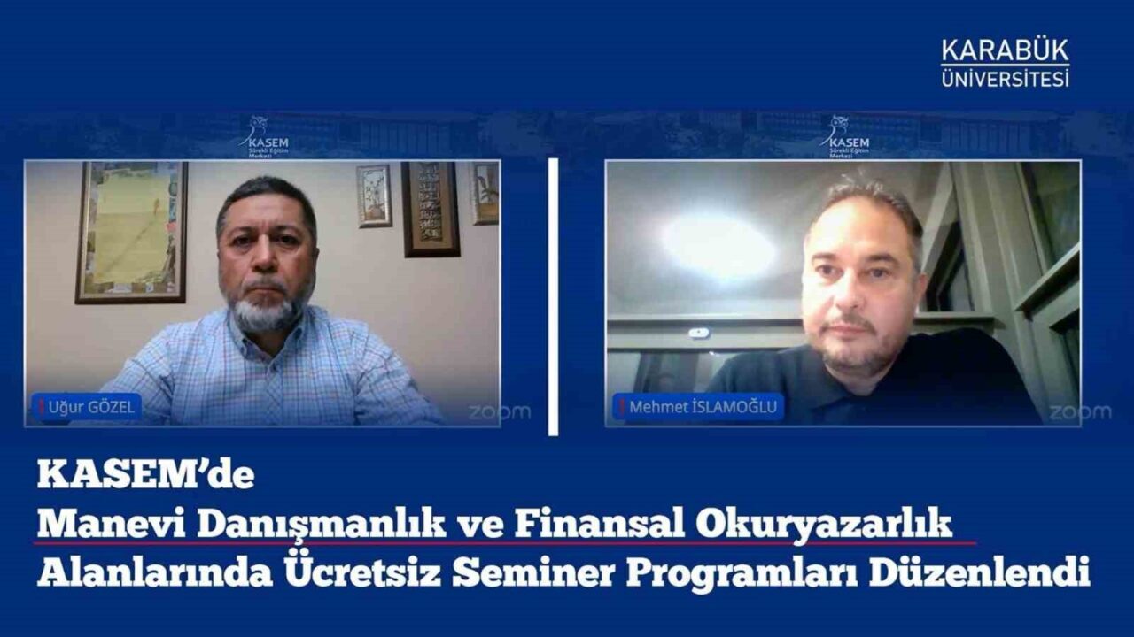 Karabük Üniversitesi Sürekli Eğitim Uygulama ve Araştırma Merkezi, "Finansal Okuryazarlık"