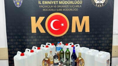 Kastamonu Emniyet Müdürlüğü, kaçak alkol üretimini önlemek amacıyla düzenlediği operasyonda