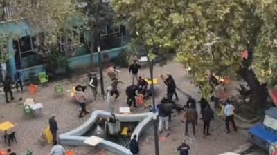 Manisa'nın Gölmarmara ilçesinde Ercan Ç. ve Menderes A. arasında çıkan