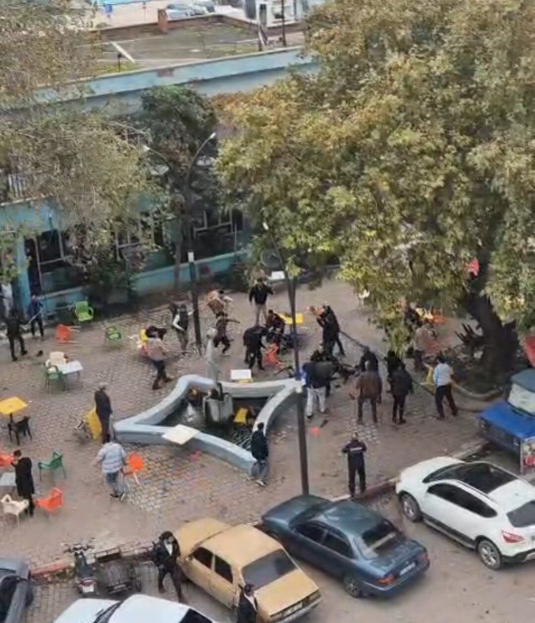 Manisa'nın Gölmarmara ilçesinde Ercan Ç. ve Menderes A. arasında çıkan