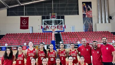 Kayseri U18 Kadınlar Basketbol Ligi, hafta sonu tamamlandı. Melikgazi Kayseri