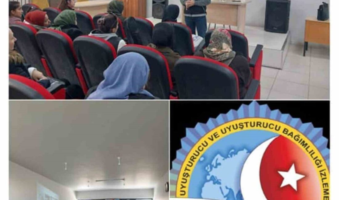 Kayseri'de polis, "En İyi Narkotik Polisi Anne" projesi kapsamında 67