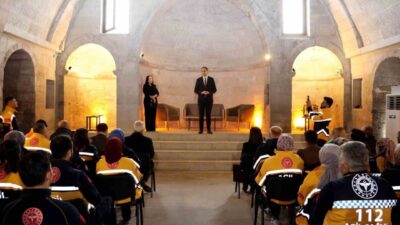 Kayseri'de Acil Sağlık Hizmetleri Haftası etkinlikleri kapsamında düzenlenen Ambulans Rallisi,