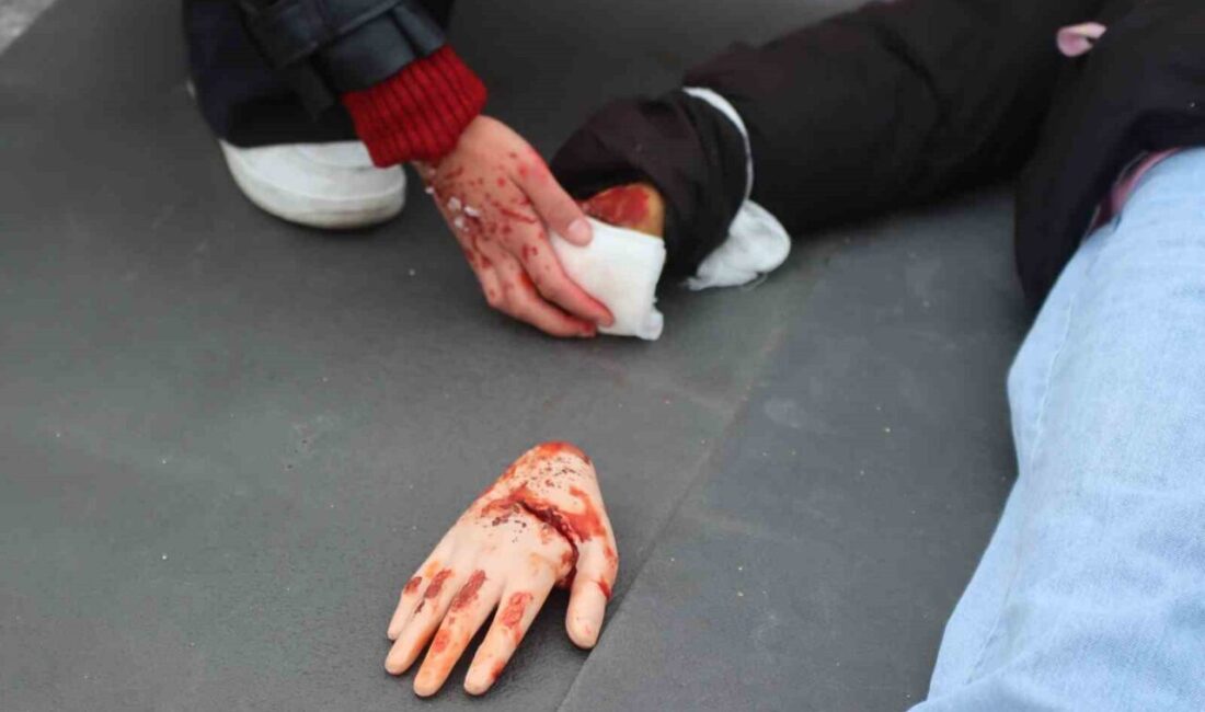 Kayseri'de düzenlenen Ambulans Rallisi, Acil Sağlık Hizmetleri Haftası kapsamında gerçekleştirildi.