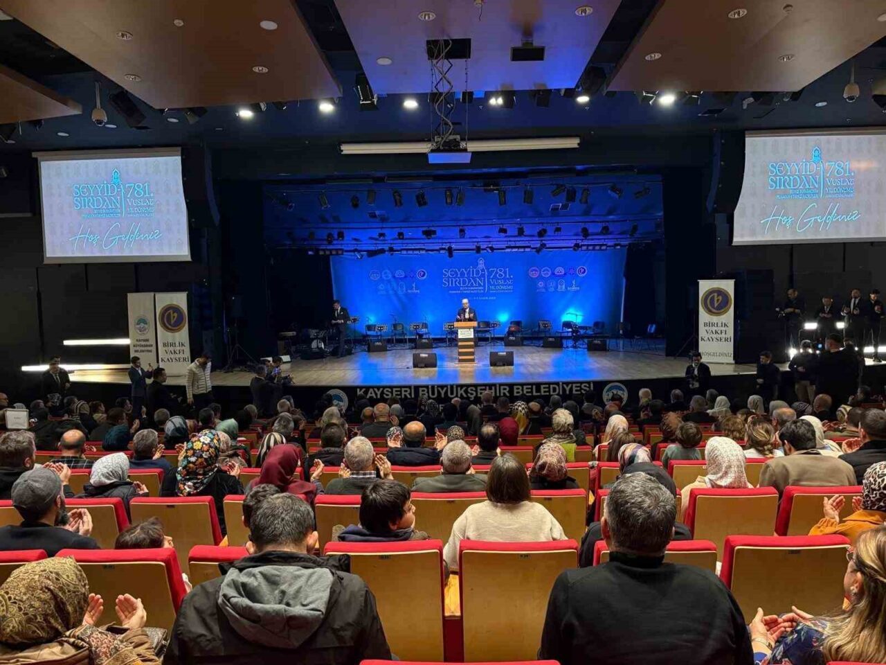 Seyyid Burhaneddin'in 781. vefat yıldönümü, Kayseri'de yapılan anma programıyla kutlandı.