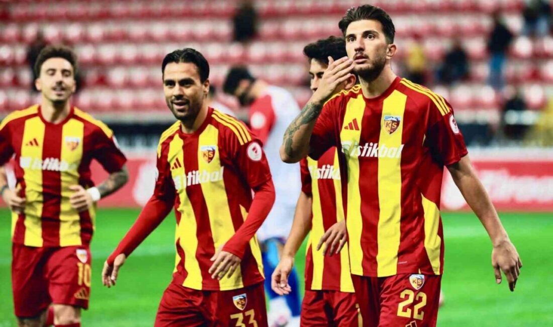 Süper Lig’in 14. haftasında Kayserispor 12 puanla 16. sırada yer