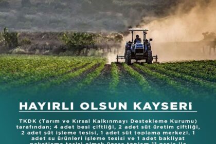 Kayseri’de 270 Milyon TL Değerinde 11 Projenin Sözleşmesi İmzalandı!