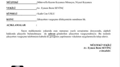 Niyazi Koyuncu, "Uy Aha" şarkısını izinsiz paylaşan öğretmen Kadir Can