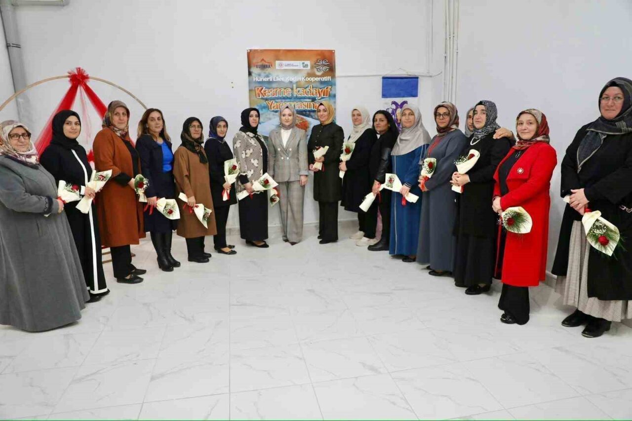 Erzincan’da, "Hünerli Ellerden Tescilli Lezzetler Projesi" kapsamında Hünerli Eller Kadın