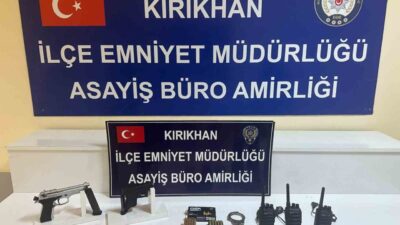 Hatay'ın Kırıkhan ilçesinde V.D. ve E.A.Y. isimli iki kişinin üst