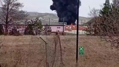 Kırıkkale'nin Yahşihan ilçesindeki Bahadır Kimya fabrikasında, henüz nedeni bilinmeyen bir