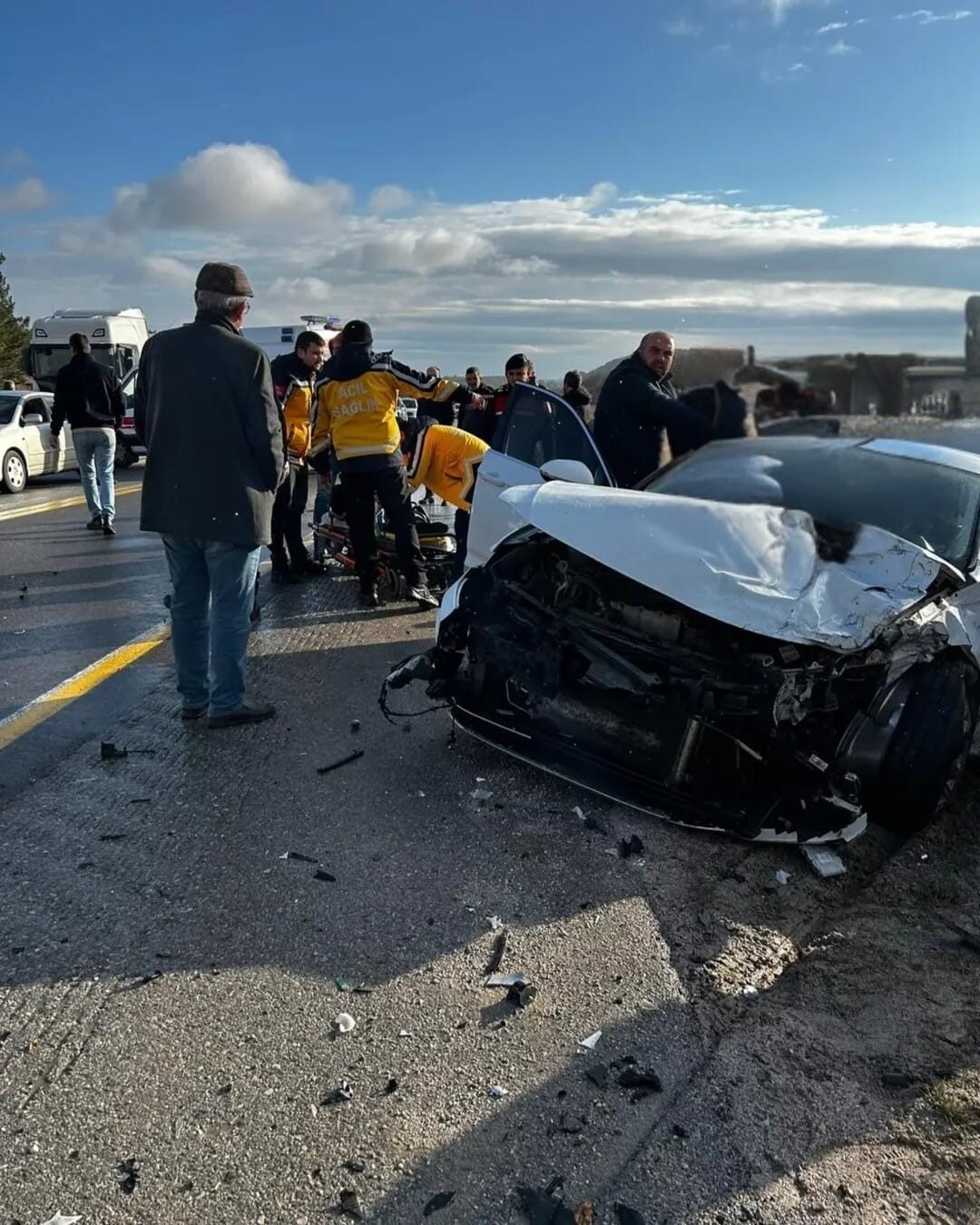 Kırklareli’nde İki Otomobilin Çarpıştığı Trafik Kazasında 5 Kişi Yaralandı