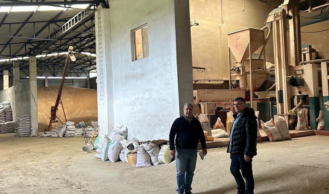 Lüleburgaz'da Tarım ve Orman Müdürlüğü ekipleri, tohum bayileri ile işletmelerde