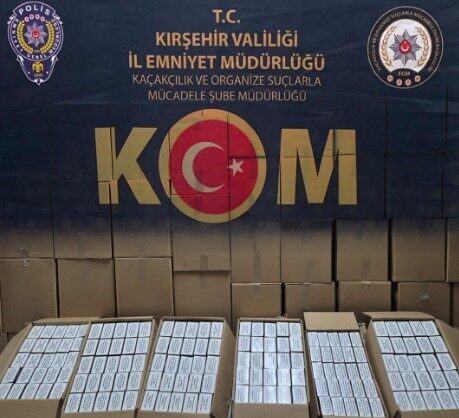 Kırşehir İl Emniyet Müdürlüğü, KOM ekipleri tarafından yapılan operasyonda bir