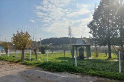 Germencik’teki Kızılcapınar Camii Çevre Düzenleme Çalışmaları Tamamlandı