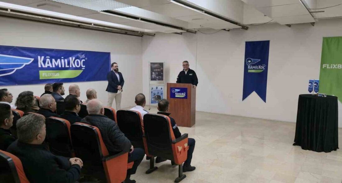 Kâmil Koç, 30 Kasım Dünya Şoförler Günü'nü Ankara'da düzenlediği özel