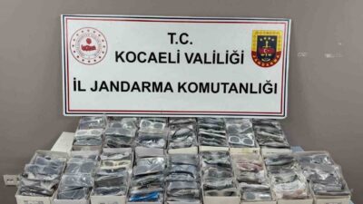 Kocaeli'de gerçekleştirilen operasyonda, piyasa değeri 2,6 milyon TL olan 500