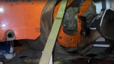 Kocaeli TEM Otoyolu'nda, şüpheli bir tırda yapılan aramada 102 kilogram